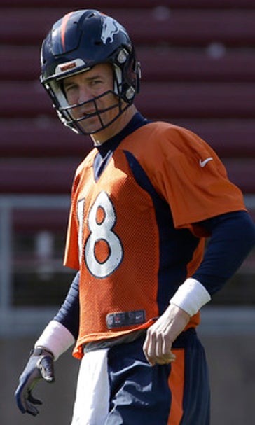 Manning's glove gives him better grip on